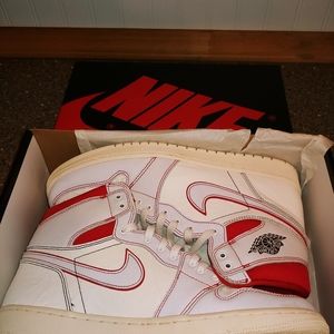 Nike Air Jordan Retro 1 Phantom Gym Red